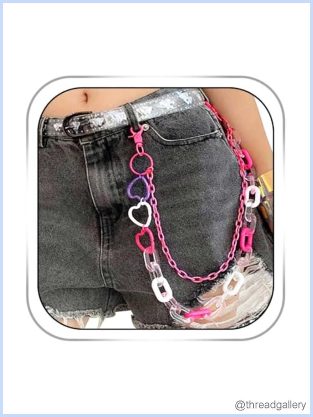 Layered Pants Chain Alloy Body Jewelry for Women Waist Chain for Parties